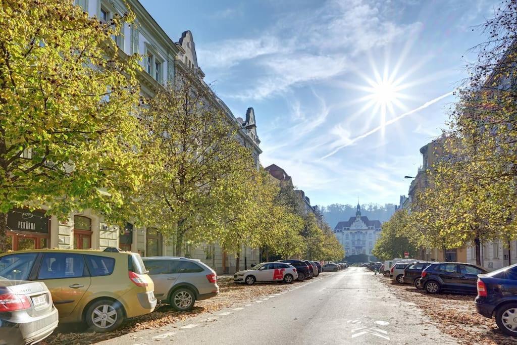 Velky 3-Loznicovy Byt Praha 8 Karlinアパートメント エクステリア 写真